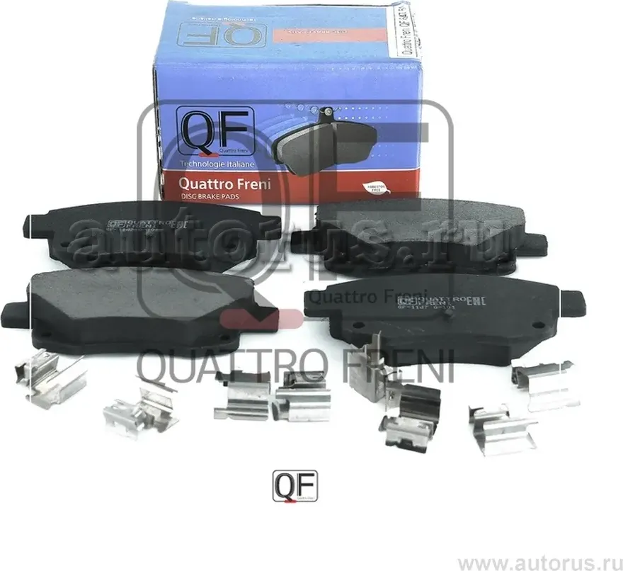 Колодки тормозные дисковые к-т (Quattro Freni). Артикул qf64751