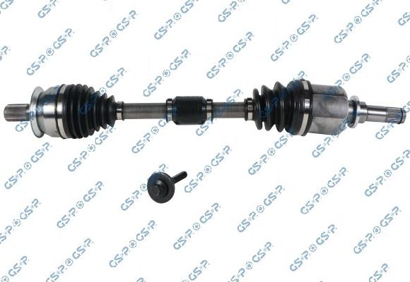Полуось (привод в сборе, приводной вал) GSP для Mazda 3 I (BK) 2003-2009. Артикул 203387