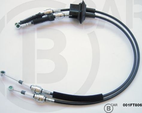 Трос переключения передач КПП B CAR. Артикул 001FT806
