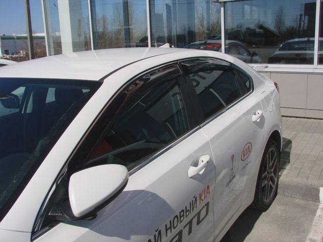 Дефлекторы SIM для окон Kia Cerato IV седан 2018-2026. Артикул SKICER1832