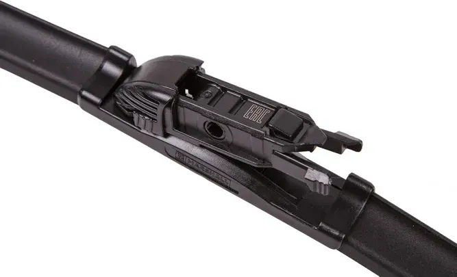 Комплект бескаркасных щеток стеклоочистителя 26” / 65 см + 14” / 36 см hook, side pin, push/pinch 19 mm () (Marshall). Артикул MW8155