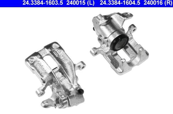 Тормозной суппорт ATE задний левый для SEAT Ibiza II 1993-1999. Артикул 24.3384-1603.5