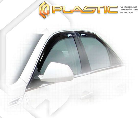 Дефлекторы СА Пластик для окон (Classic полупрозрачный) Cadillac CTS 2007-2013. Артикул 2010030306339