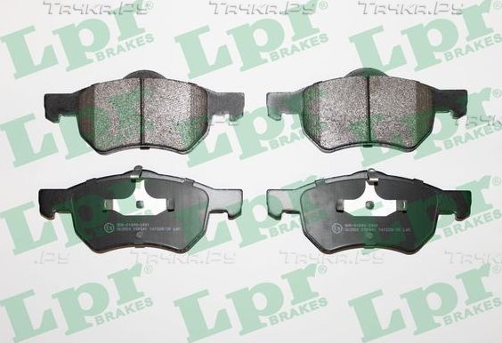 Тормозные колодки LPR. Артикул 05P841