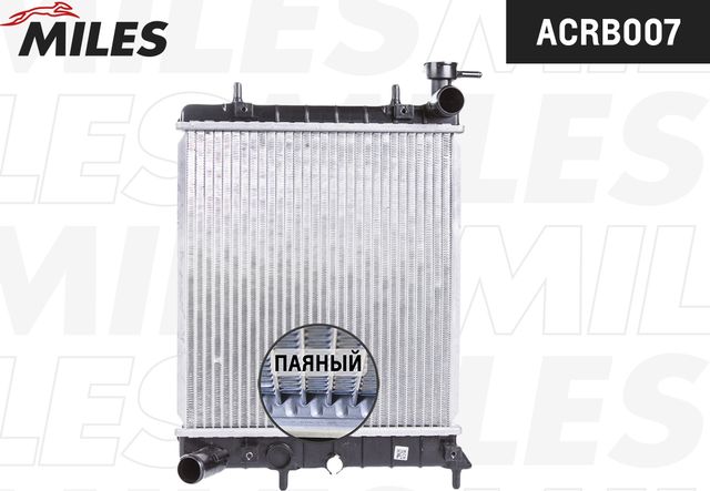 Радиатор охлаждения двигателя Miles для Hyundai Accent II 2000-2005. Артикул ACRB007