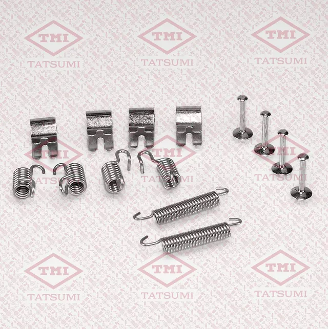 Ремкомплект пружин для задних барабанных колодок (Tatsumi). Артикул TCG1539