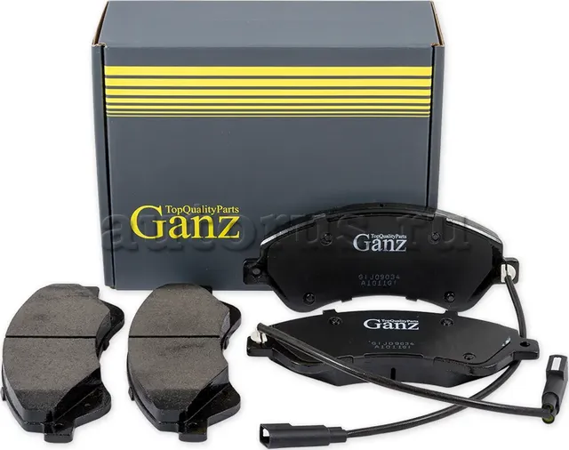 Колодки торм.пер. (Ganz). Артикул GIJ09034