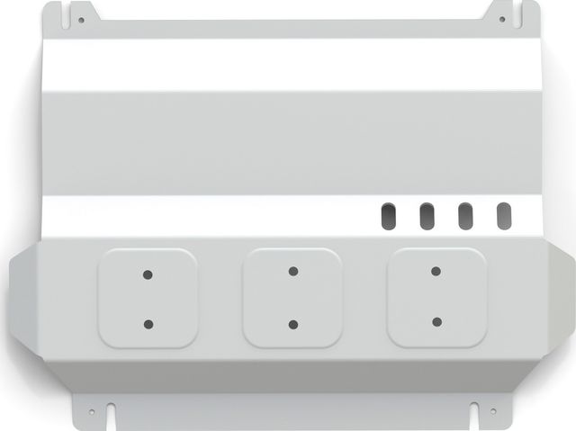 Защита алюминиевая Rival для картера Mitsubishi Pajero Sport II 2008-2016. Артикул 333.4006.1