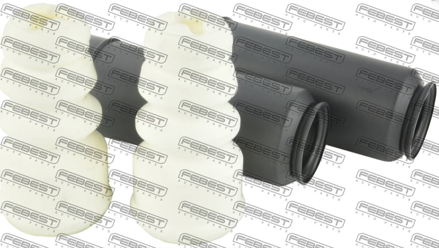 Комплект отбойников и пыльников амортизаторов (стоек) Febest. Артикул ADSHB-A4IIR-KIT