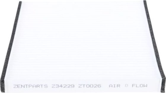 Салонный фильтр Zentparts (Синтетика). Артикул Z34229