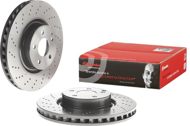 Тормозной диск Brembo PRIME LINE - UV Coated. Артикул 09.A732.11