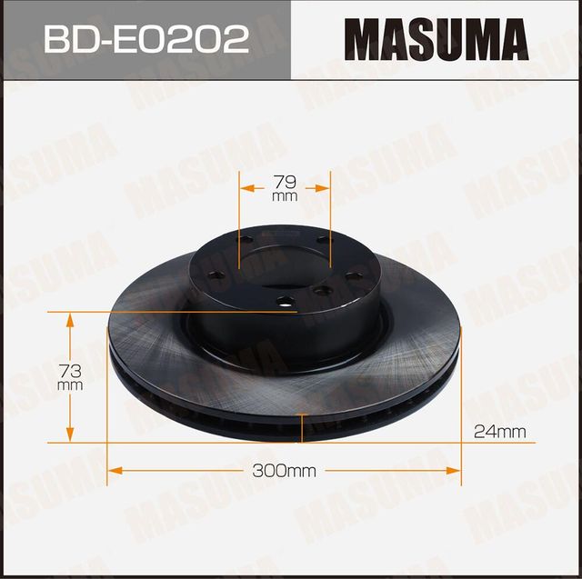 Диск тормозной (Masuma). Артикул BD-E0202