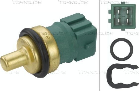 Датчик температуры охлаждающей жидкости Hella. Артикул 6PT 009 107-541
