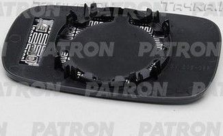 Зеркальное стекло бокового зеркала Patron правое для Renault Laguna II 2001-2007. Артикул PMG3120G04