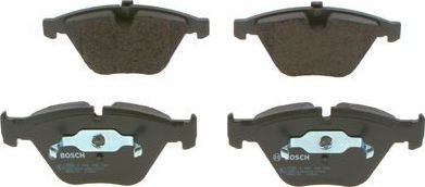Тормозные колодки Bosch (Low-Metallic) передние для BMW 5 V (E60/E61) 2001-2010. Артикул 0 986 495 082