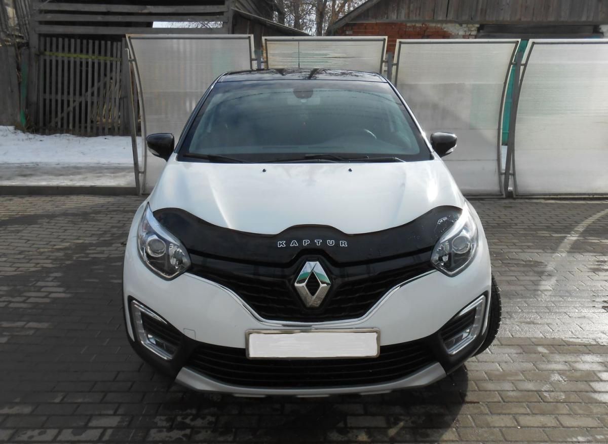 Дефлектор VT52 для капота Renault Kaptur 2015-2026. Артикул RL37VT