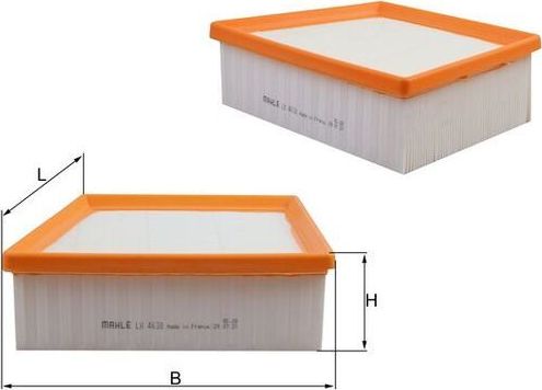 Воздушный фильтр Mahle-Knecht. Артикул LX 4638