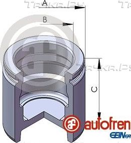 Поршень тормозного суппорта Autofren Seinsa (сталь) передний для Opel Combo B 1994-2001. Артикул D02544