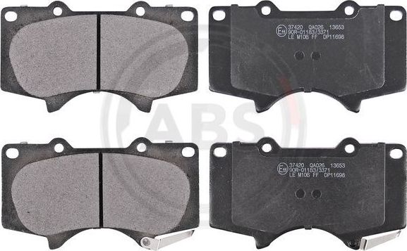 Тормозные колодки ABS. Артикул 37420