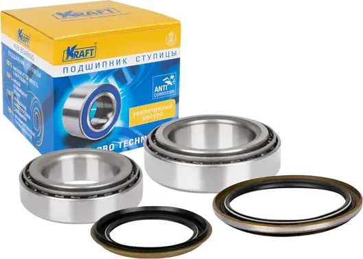 Подшипник ступицы передний (компл.) (Kraft). Артикул KT204664
