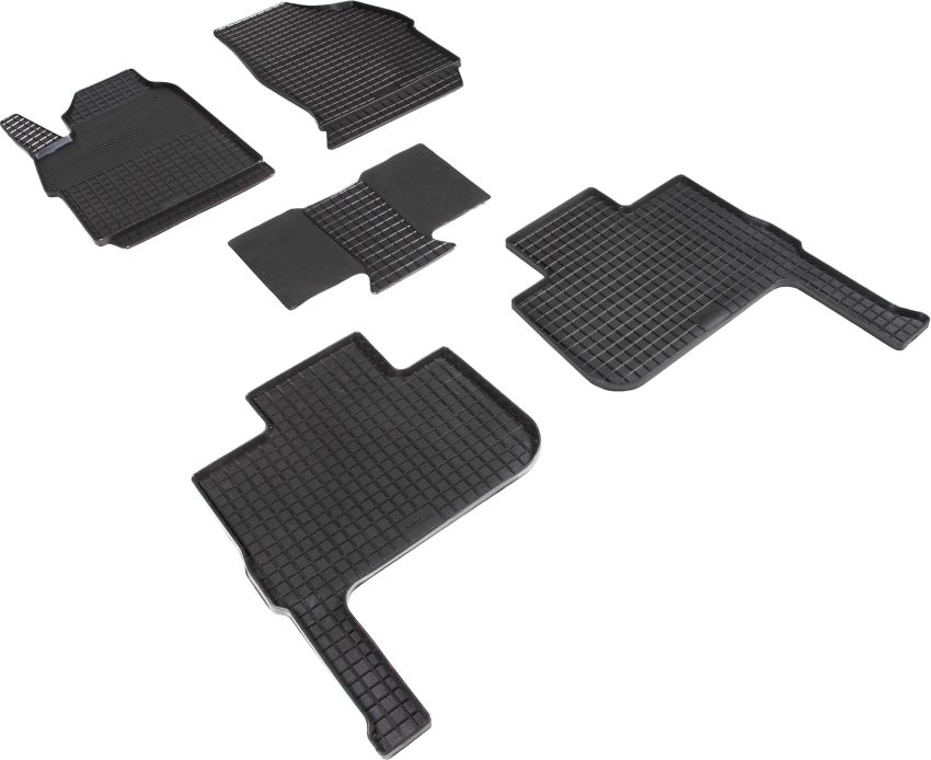 Коврики резиновые Seintex с узором сетка для салона Great Wall Wingle 7 2020-2026. Артикул 95092