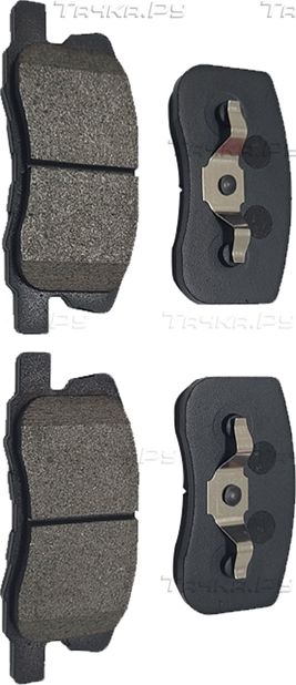 Тормозные колодки CTR. Артикул GK0636