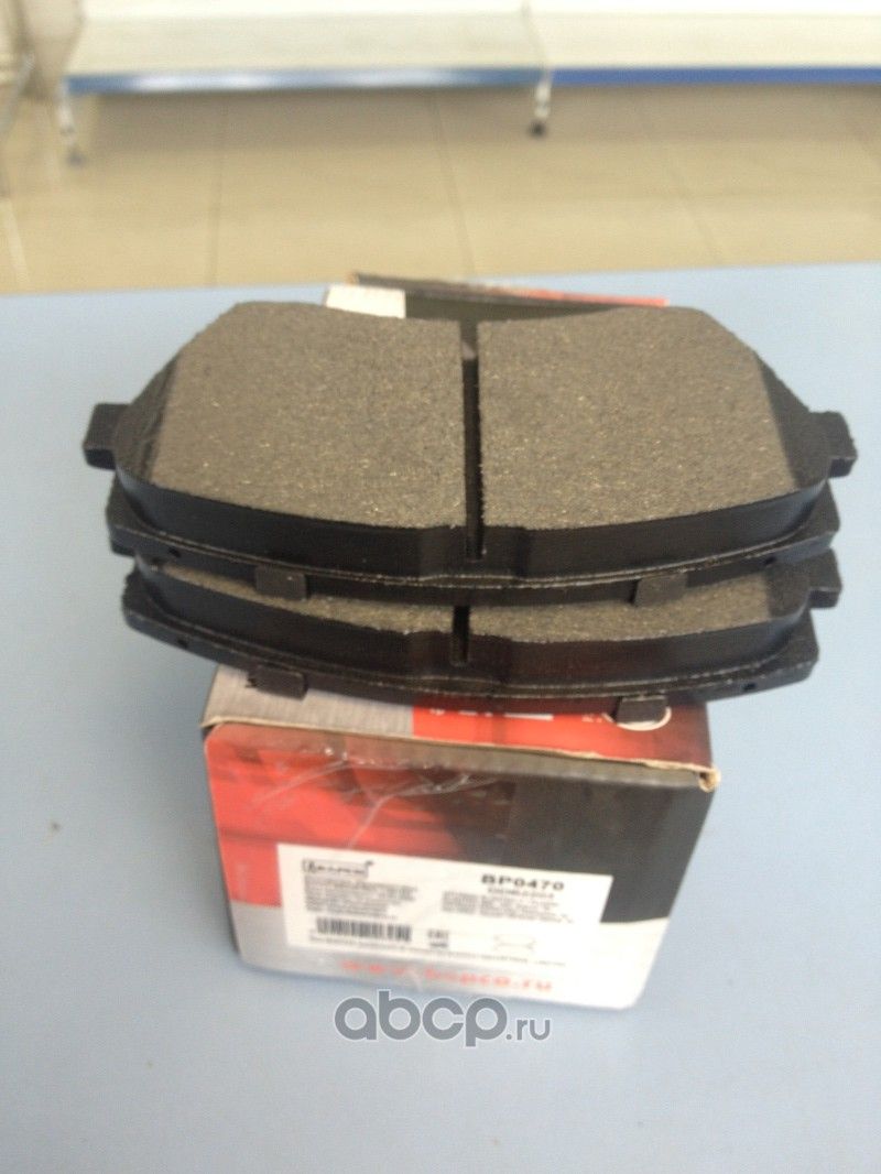 Колодки тормозные дисковые, комплект Hyundai Elantra VI (Bapco) Bapco. Артикул BP0470