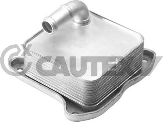Радиатор масляный (маслоохладитель) для двигателя Cautex (алюминий). Артикул 462529
