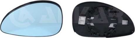 Зеркальное стекло бокового зеркала Alkar левое для Citroen C4 I 2004-2009. Артикул 6433855