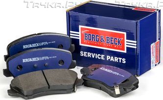 Тормозные колодки Borg & Beck передние для Kia Ceed III 2018-2026. Артикул BBP2690