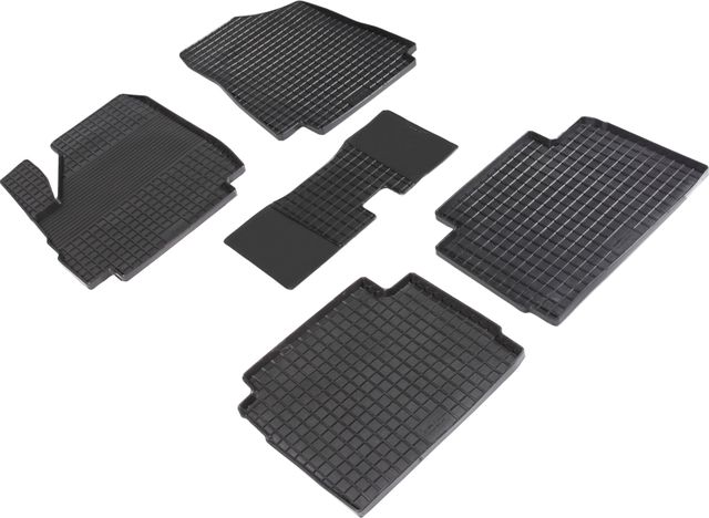 Комплект ковриков Seintex с узором сетка для салона Lada ВАЗ 2121 (Нива) 1977-2026. Артикул 93315