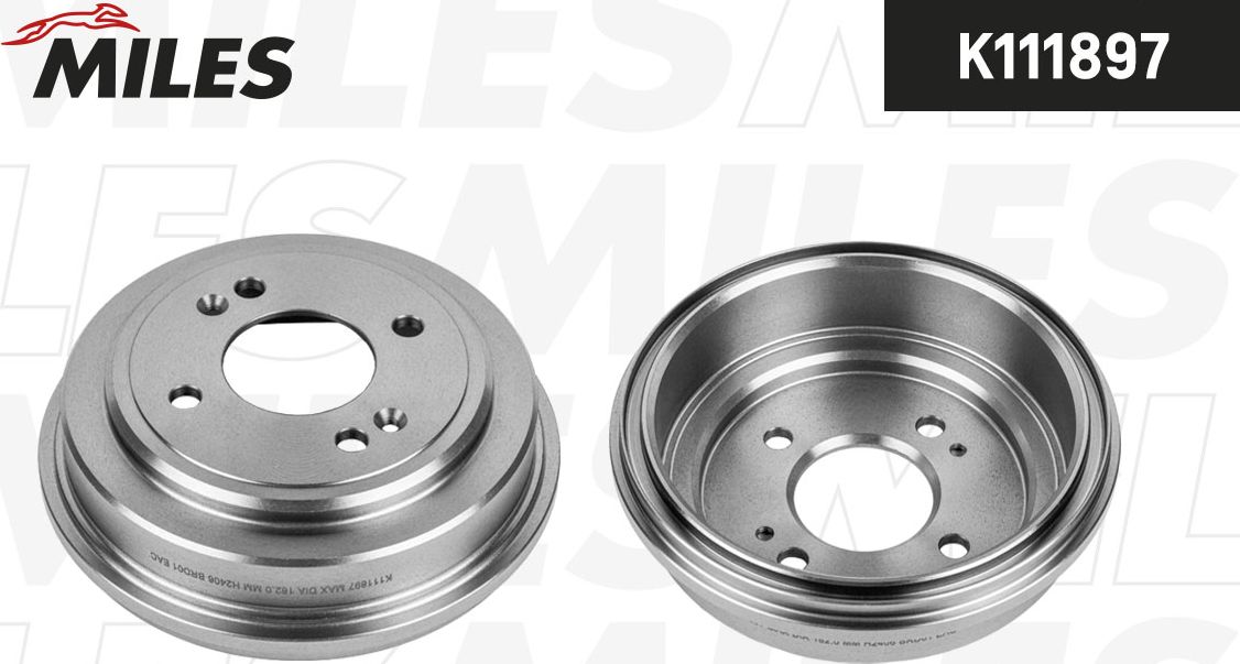 Тормозной барабан Miles. Артикул K111897