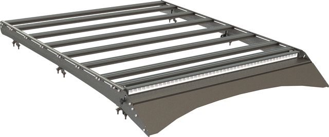 Экспедиционный багажник STC для Toyota Tundra II Crew Max 2006-2021 Шторка дальний свет. Артикул STC-TTU/06-TR3-L1