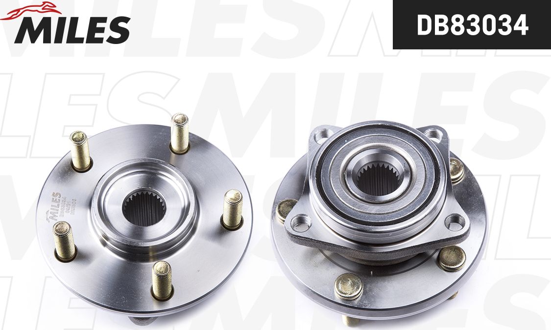 Ступица колеса с интегрированным подшипником Miles. Артикул DB83034