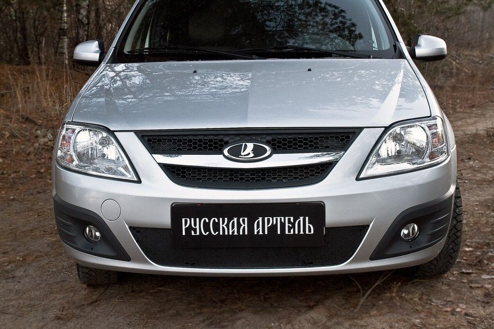 Защитная сетка и заглушка Русская Артель решетки переднего бампера для ВАЗ Lada Largus I 2012-2019. Артикул SBLL2-044602