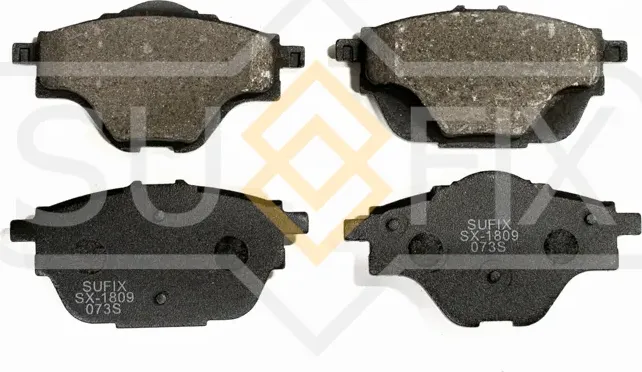 Колодки тормозные задние (Sufix). Артикул SX1809