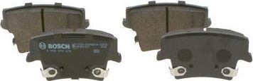 Тормозные колодки Bosch (Low-Metallic) задние для Dodge Challenger III 2008-2014. Артикул 0 986 494 678