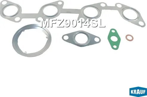 Комплект прокладок турбокомпрессора Krauf. Артикул MFZ9014SL