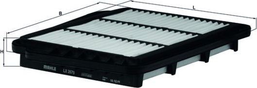 Воздушный фильтр Mahle-Knecht. Артикул LX 2679