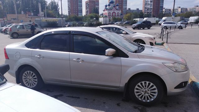 Дефлекторы Cobra Tuning для окон Ford Focus II седан 2004-2011. Артикул F30604