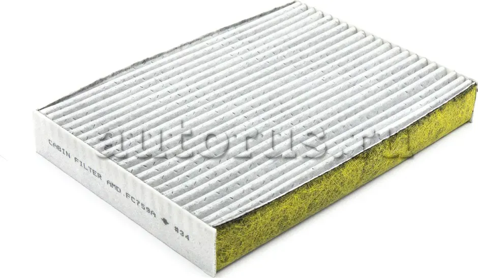 Фильтр салонный (антибактериальный) (AMD). Артикул AMDFC759A