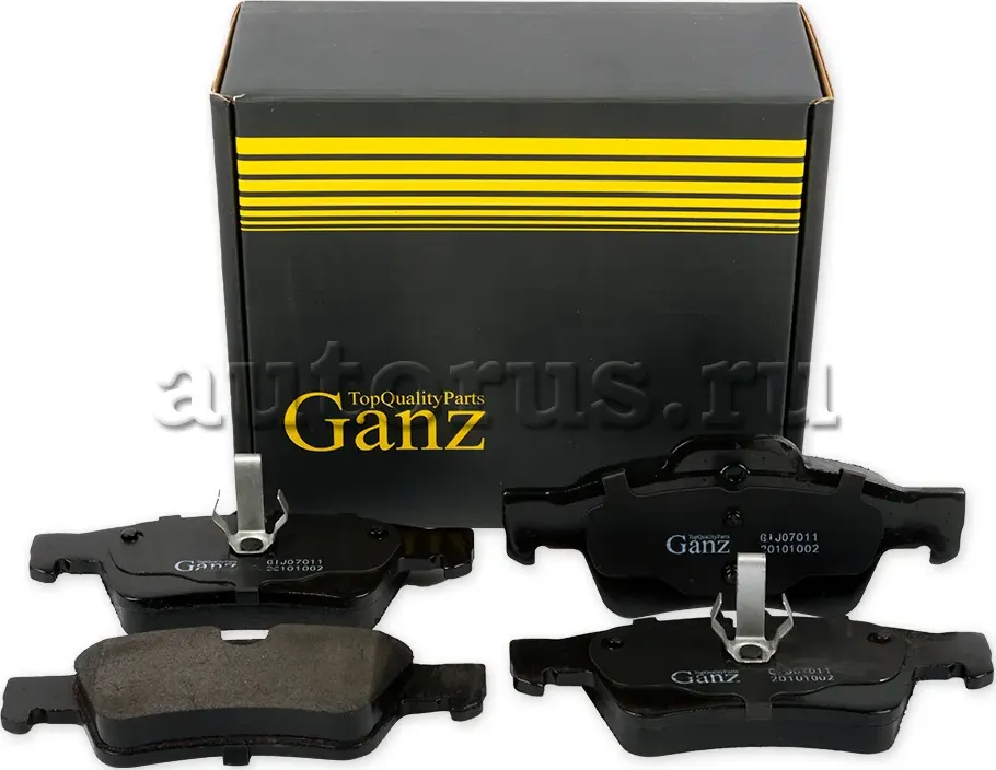 Колодки торм.зад. (Ganz). Артикул GIJ07011