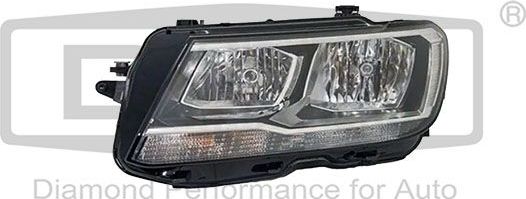 Фара передняя основная DPA левая для Volkswagen Tiguan II 2016-2026. Артикул 89411792802