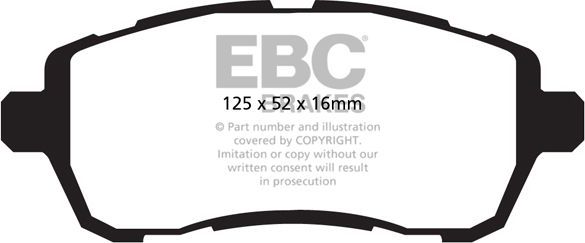 Тормозные колодки EBC Brakes. Артикул DP22002