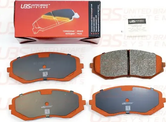 Тормозные колодки SUZUKI GRAND VITARA  05-/09- передние (UBS). Артикул b1113001