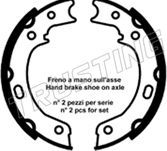 Тормозные колодки (стояночная тормозная система) Trusting для Nissan Cabstar F24M, F24W 2006-2013. Артикул 253.692