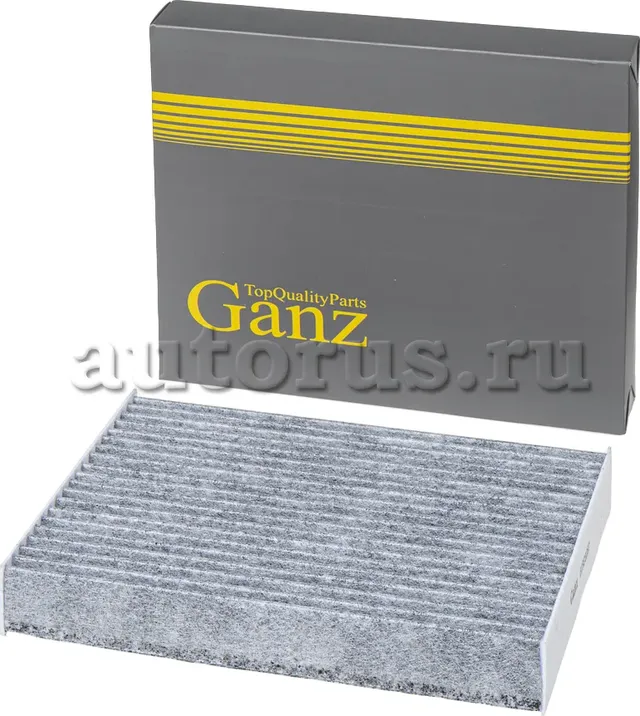 Фильтр салонный угольный) NISSAN Qashqai 2013 > GANZ GIR03267 Ganz. Артикул GIR03267