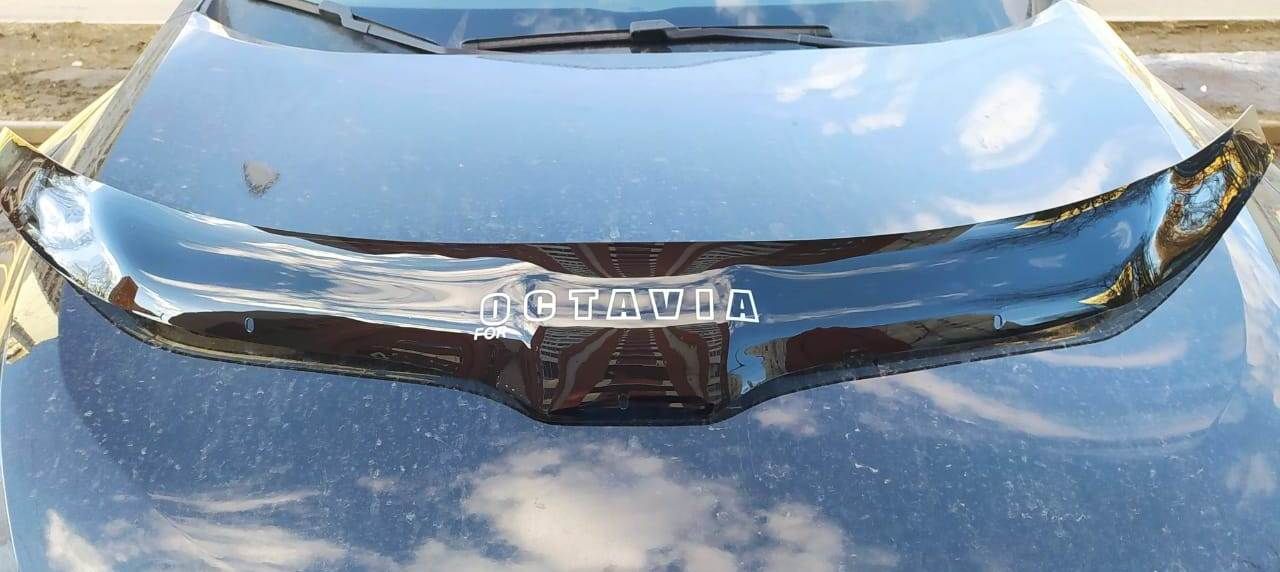Дефлектор Vip-Tuning для капота для Skoda OctaviaI 2017-2020. Артикул SK20