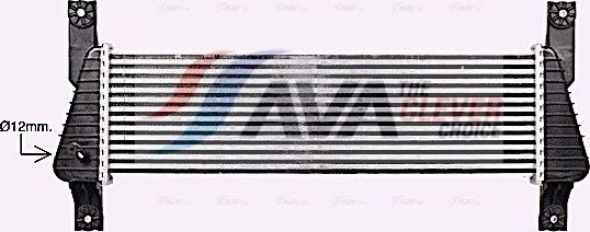 Интеркулер AVA для Ford Ranger III 2011-2015. Артикул FD4655