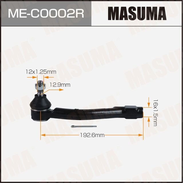 Наконечник рулевой тяги MASUMA GEELY ATLAS RH Masuma. Артикул MEC0002R